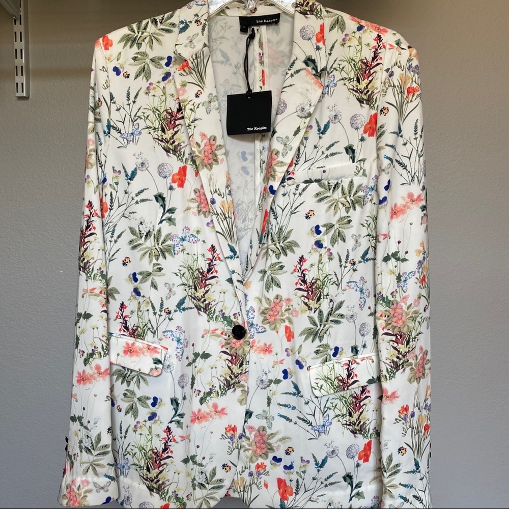 The Kooples Floral Blazer/Jacket